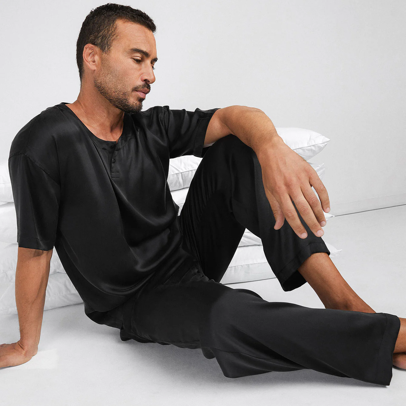 Men's Washable Silk Set - Image 3