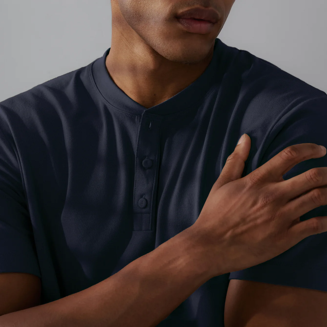 Men's Slumberknit™ Henley Tee - Image 3