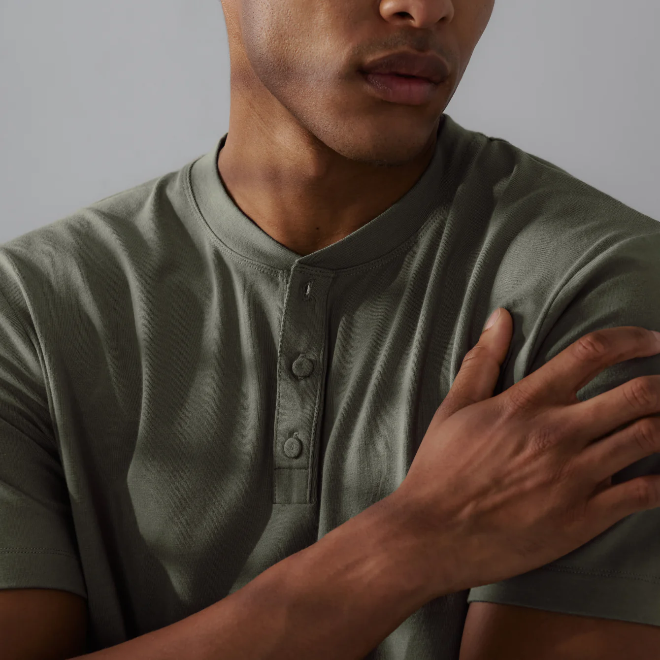 Men's Slumberknit™ Henley Tee - Image 3