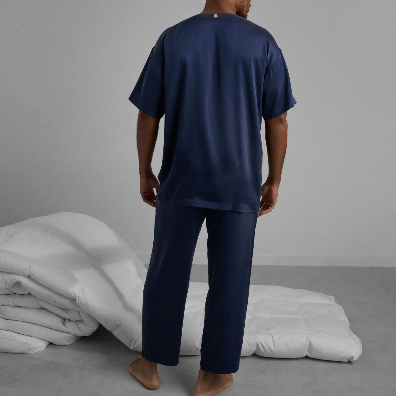Men's Washable Silk Set - Image 3