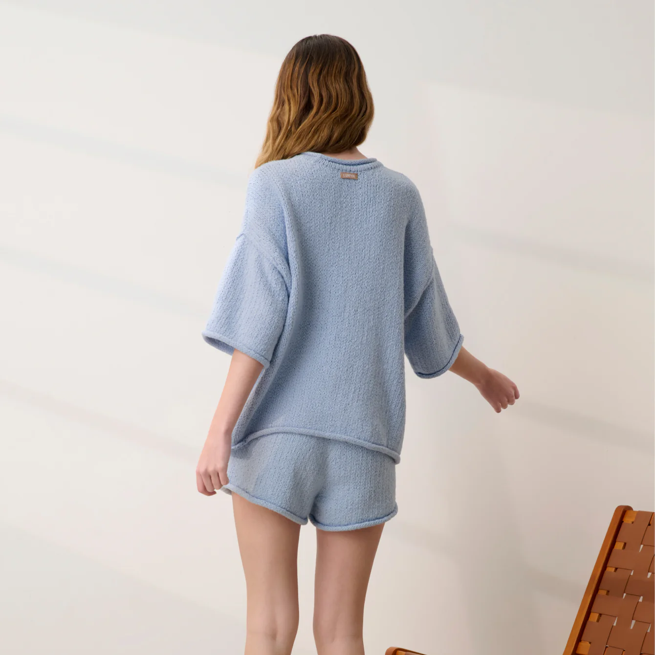 Cloud Cotton Sweater Tee - Image 4