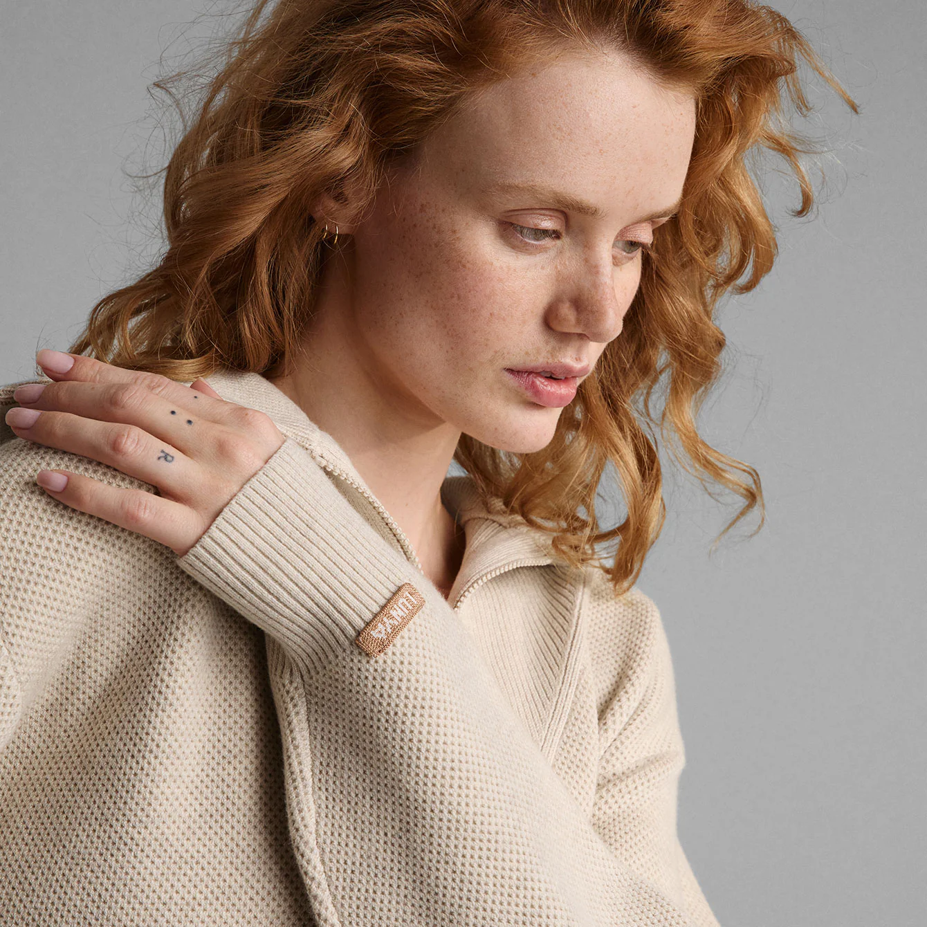 Cottonsilk™ Collared Half Zip - Image 4