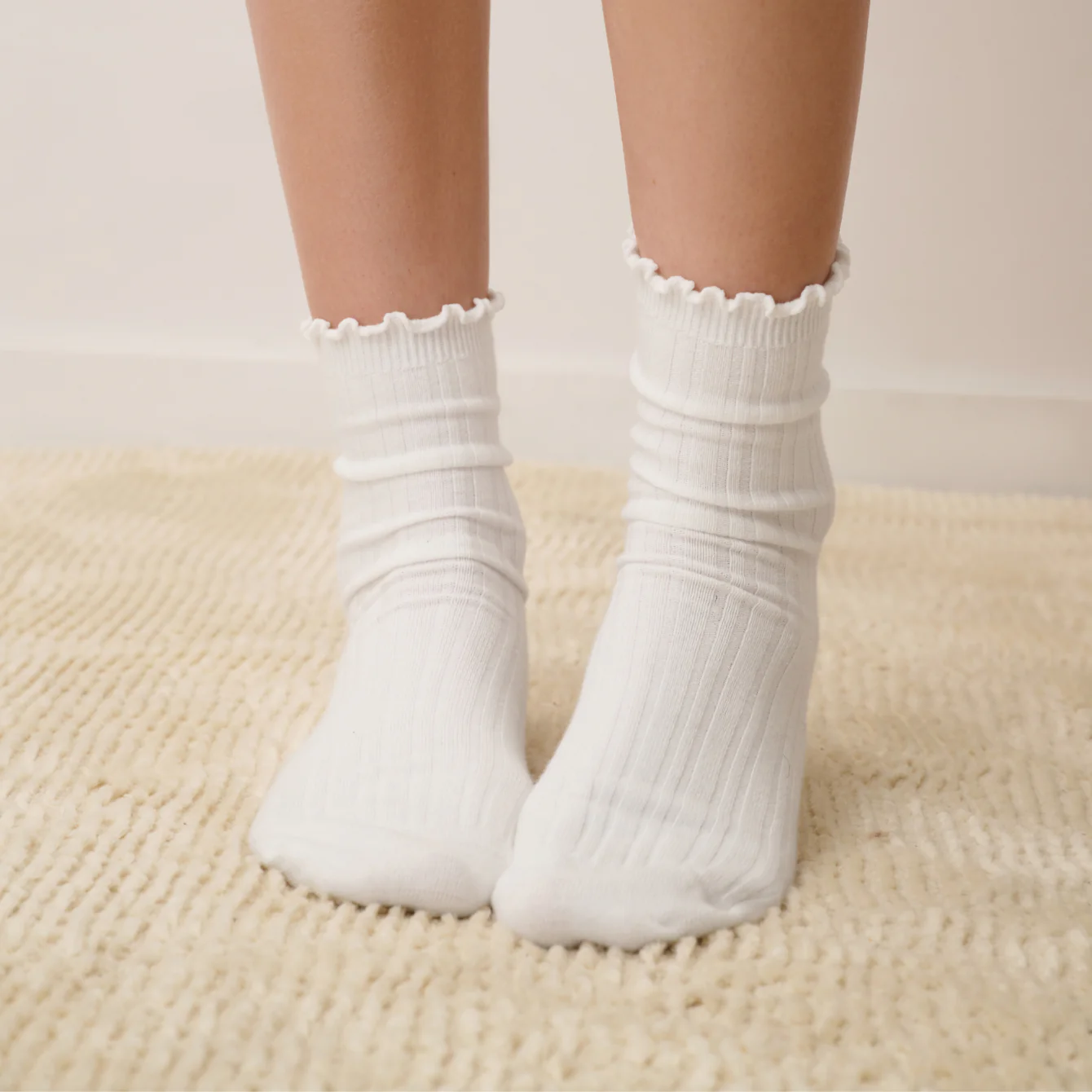 Organic Cotton Ruffle Sock - Image 3