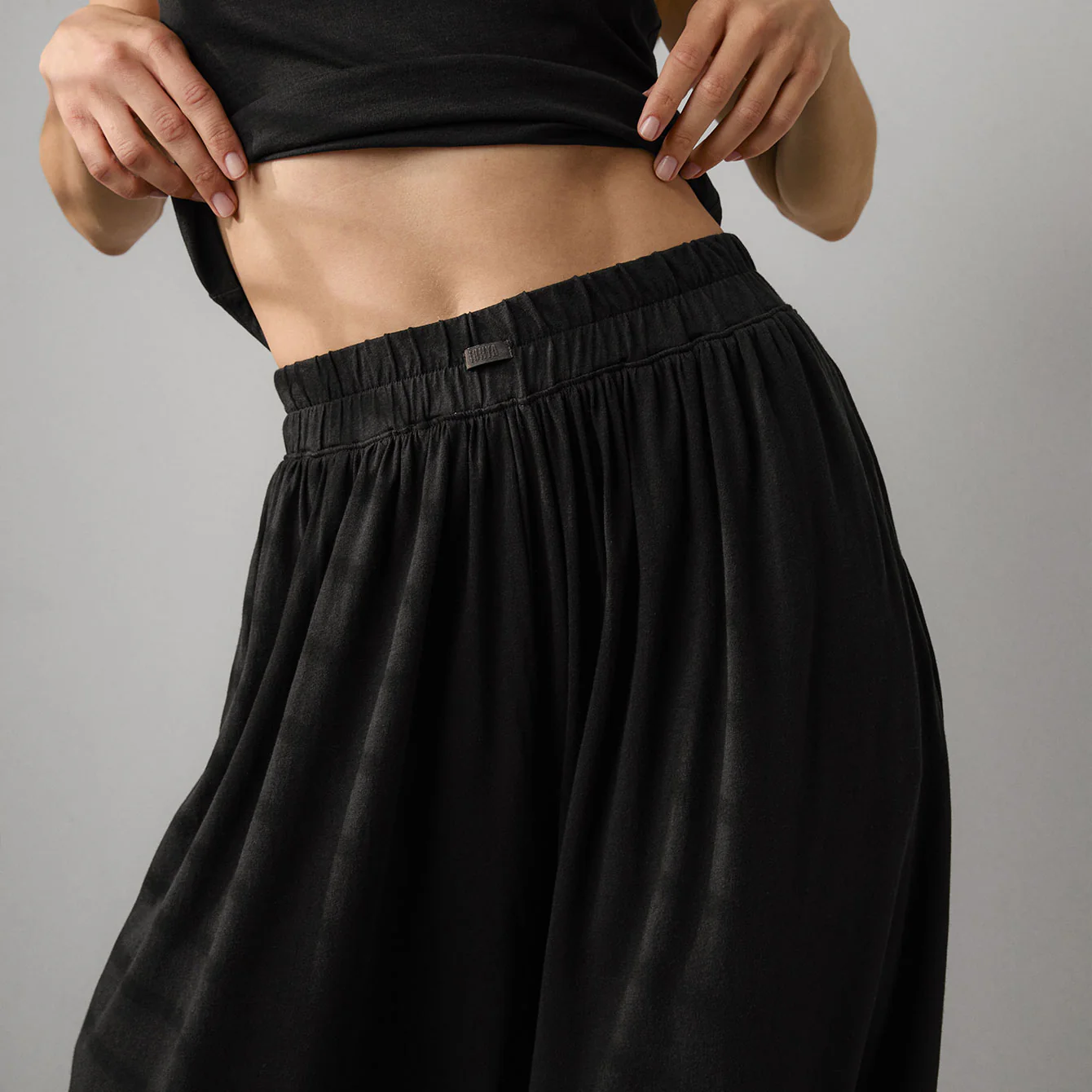 Organic Pima Wide Leg Pant - Image 5
