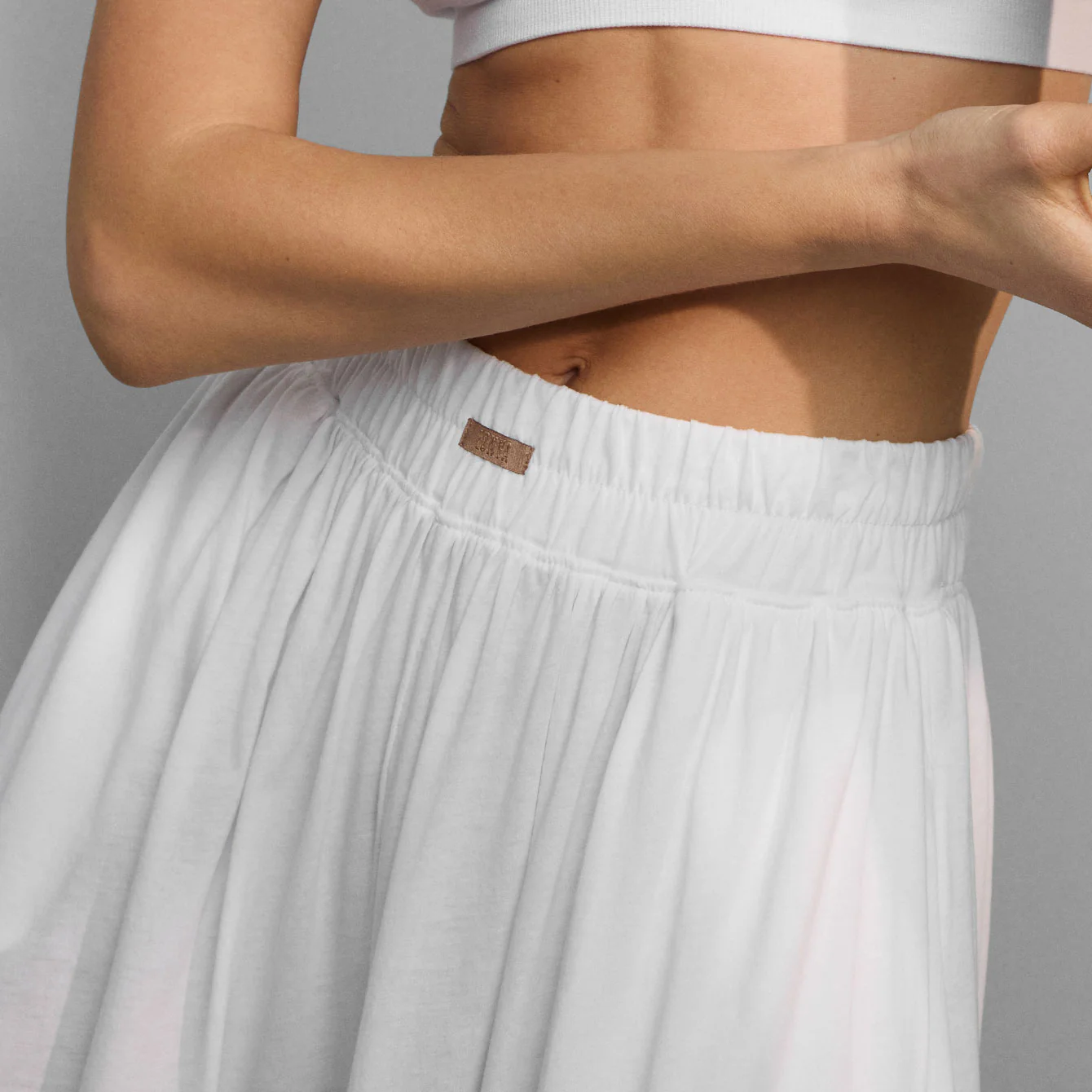Organic Pima Wide Leg Pant - Image 4