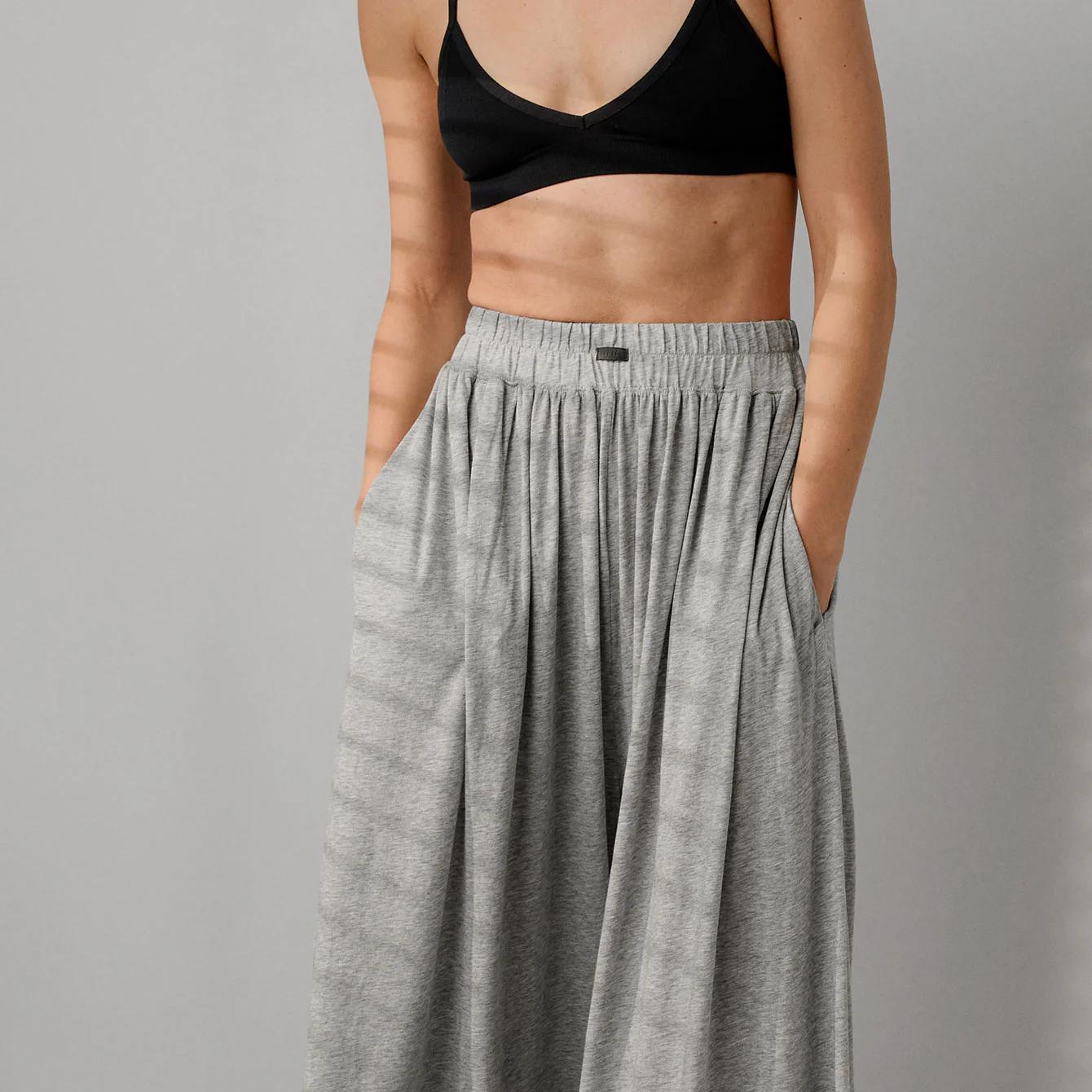 Organic Pima Wide Leg Pant - Image 3