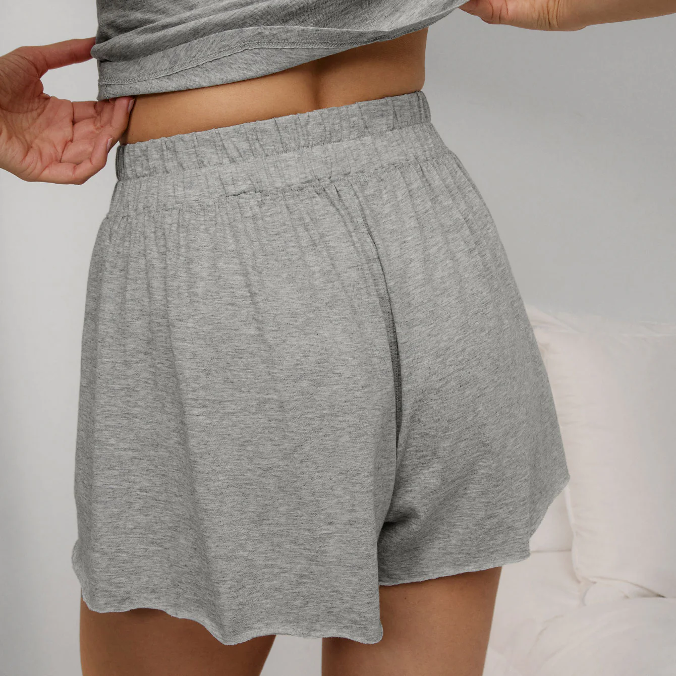 Organic Pima Wide Leg Short - Image 3