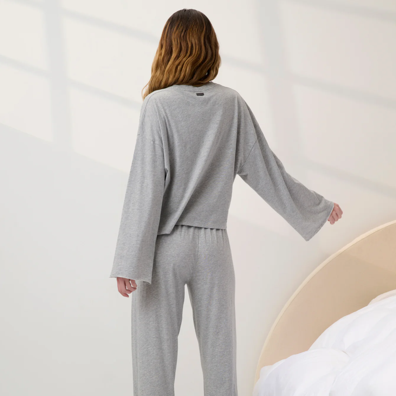 Organic Pima Wide Sleeve Tee - Image 2