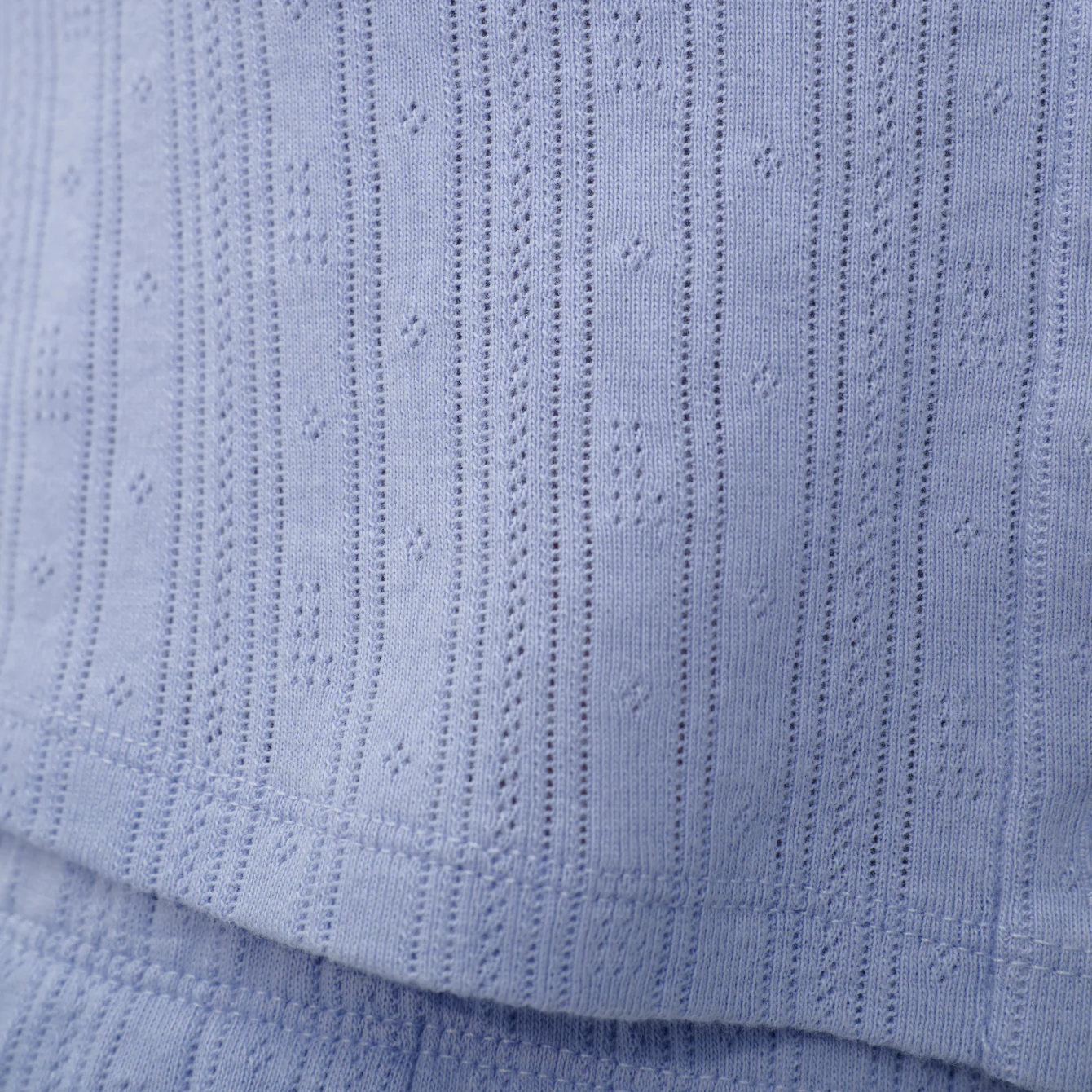 Pointelle Crew Neck Cardigan - Image 4