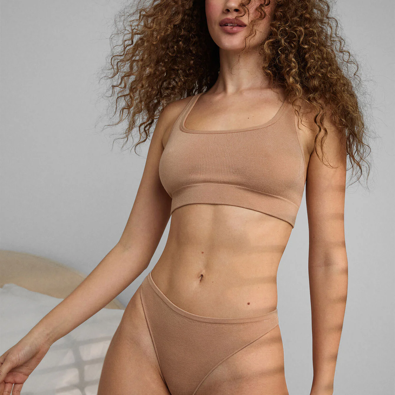 Seamless Modal Scoop Bralette - Image 2