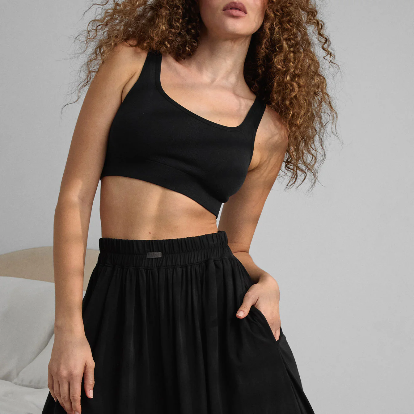 Seamless Modal Scoop Bralette - Image 3