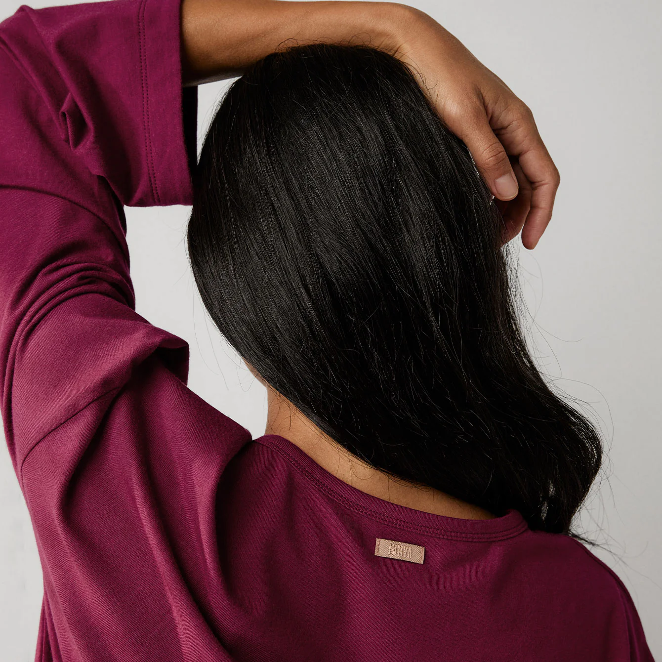 Slumberknit™ Long Sleeve Henley Short Set - Image 5