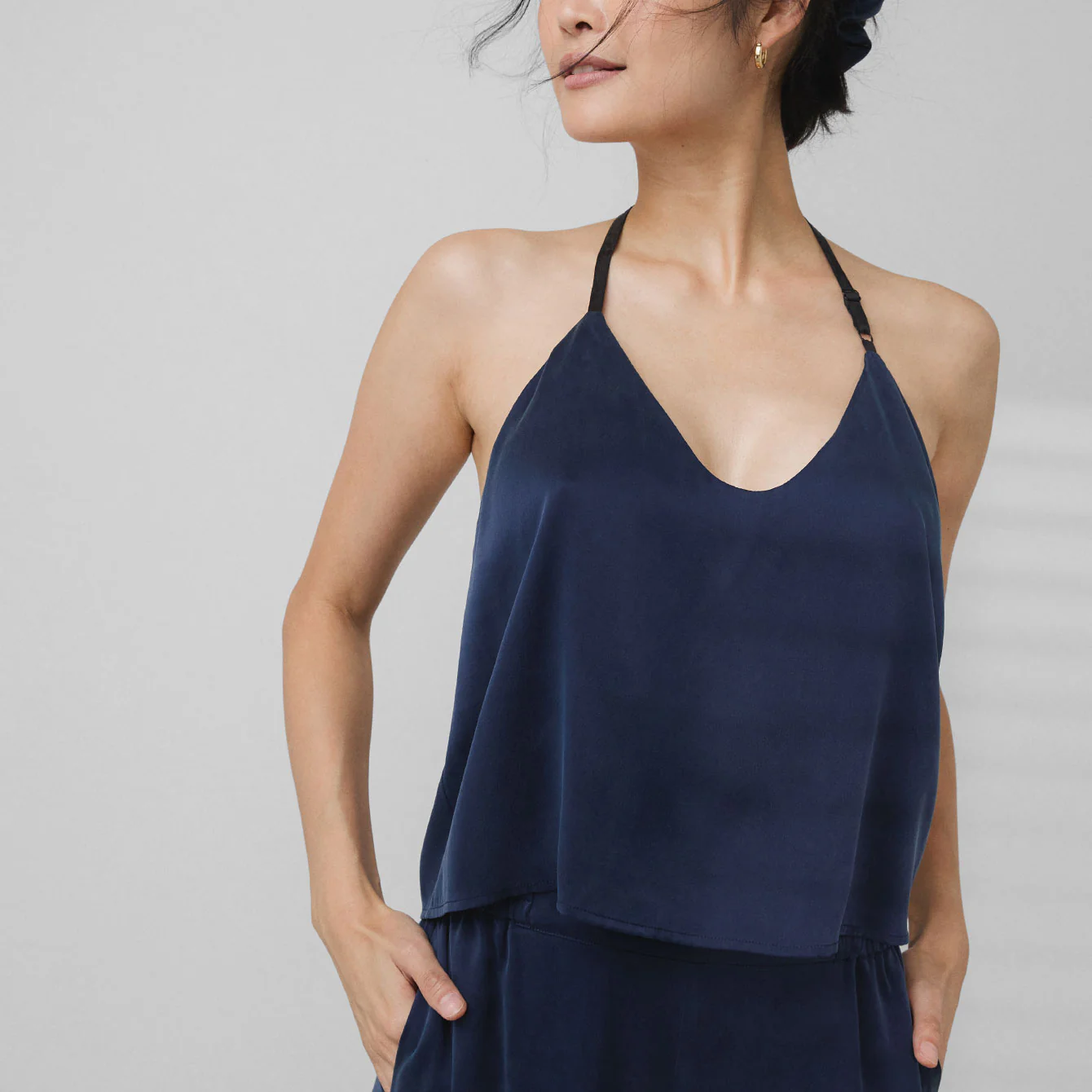 Washable Silk Cami Pant Set - Image 3