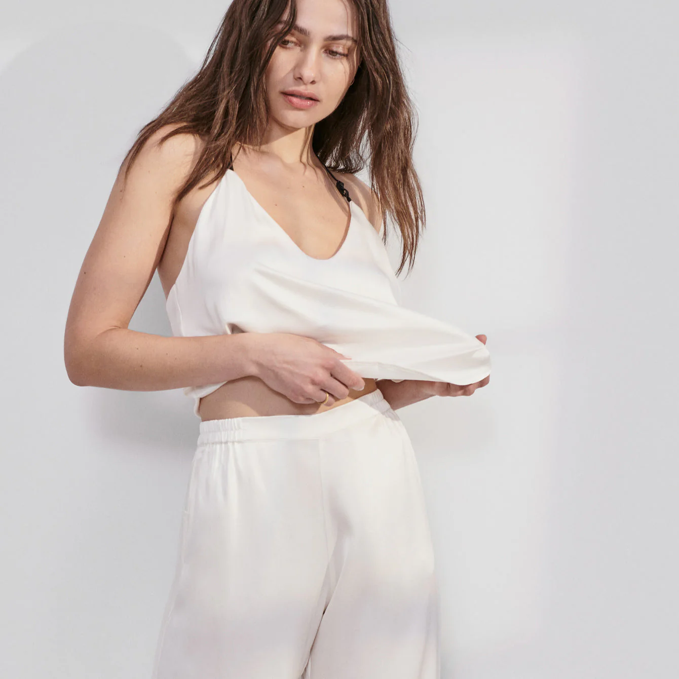 Washable Silk Cami Pant Set - Image 4