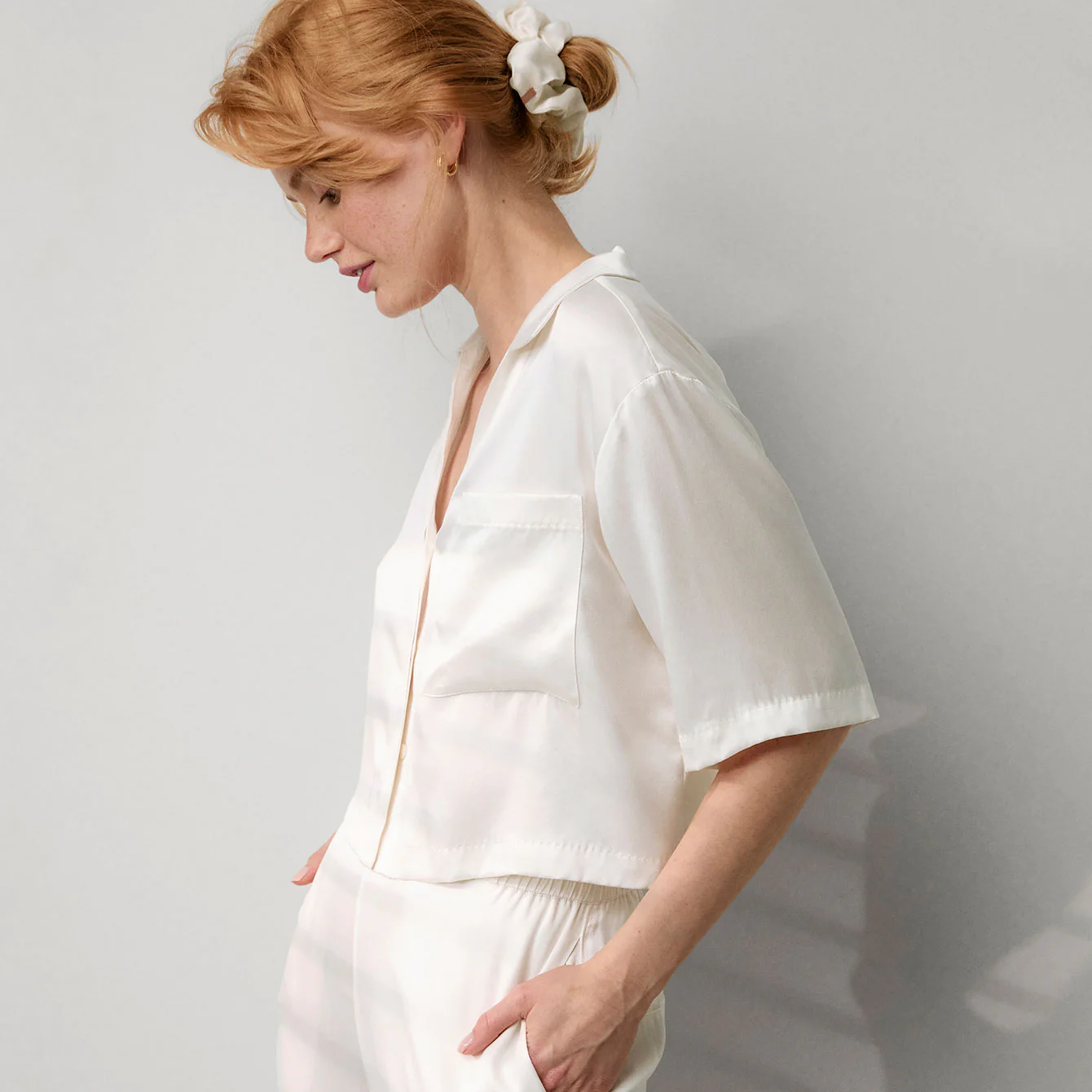 Washable Silk Classic Scrunchie - Image 3