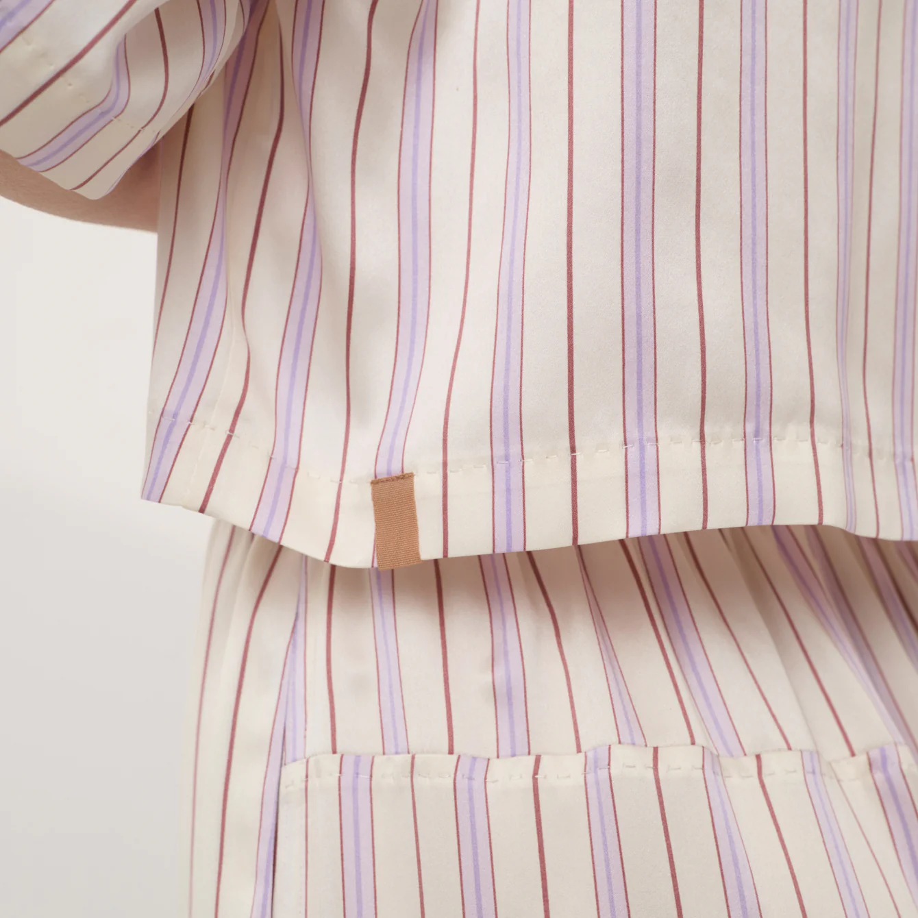 Washable Silk High Rise Pant Set - Image 4