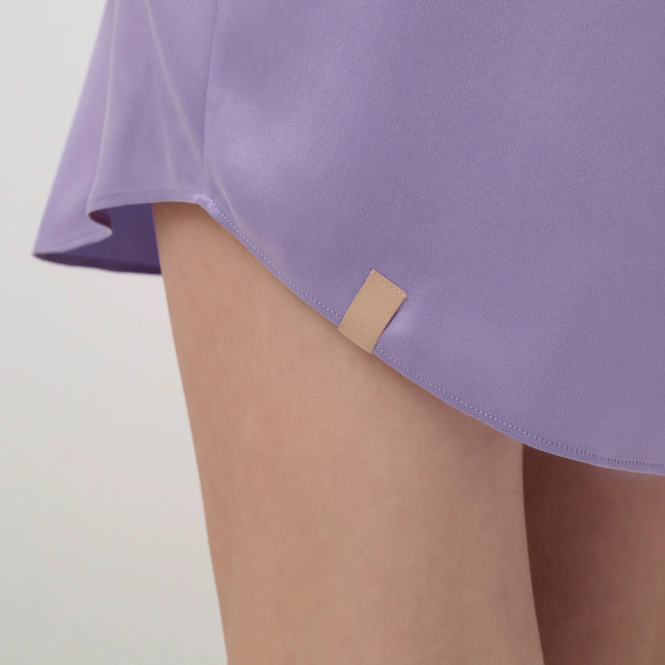 Washable Silk Sleep Shirt Dress - Image 3