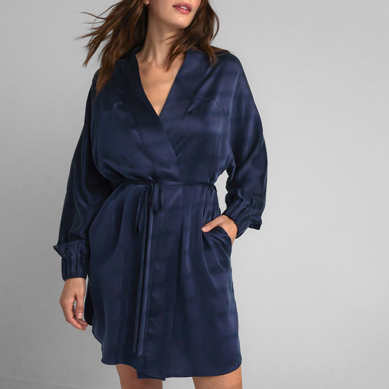Washable Silk Robe - Image 4