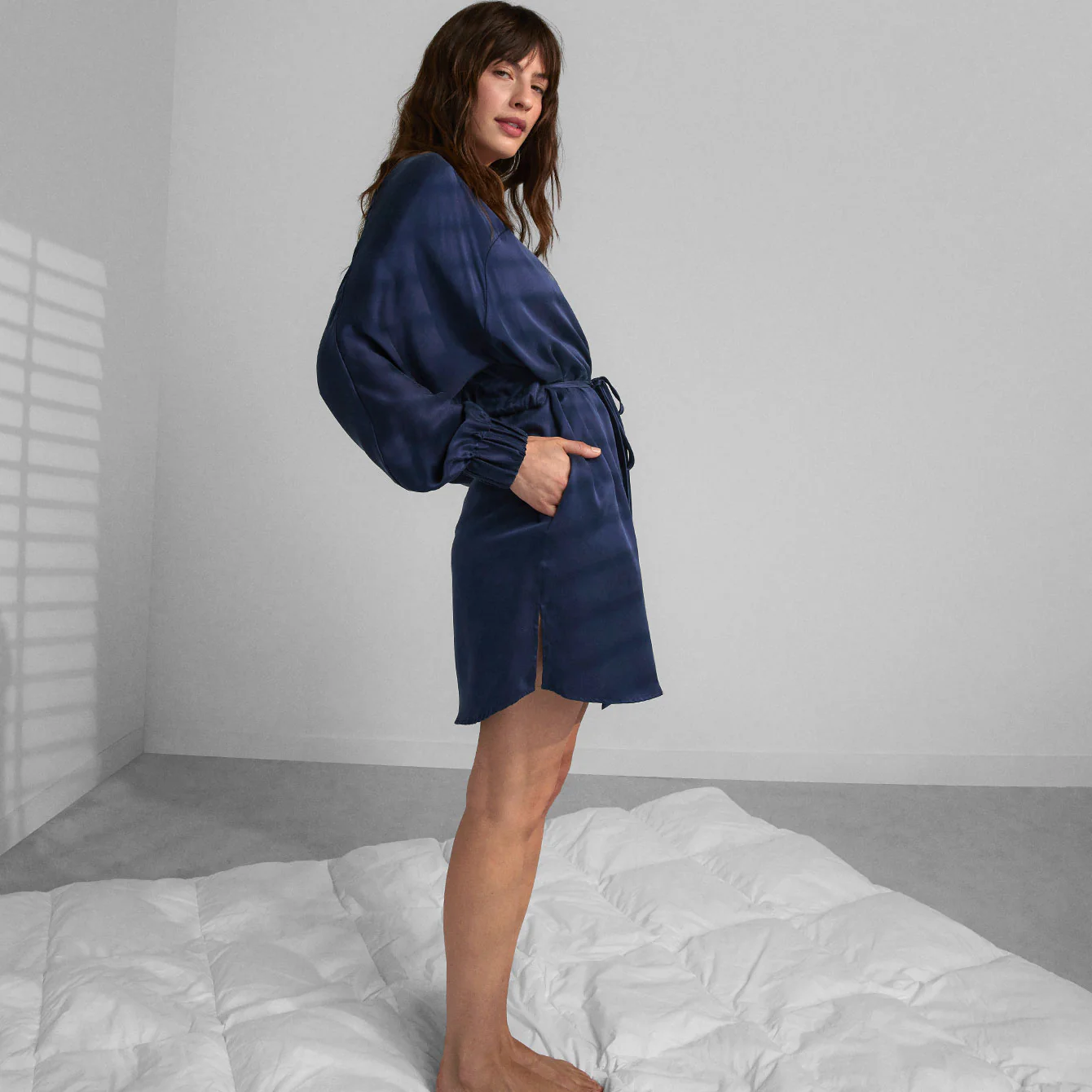 Washable Silk Robe - Image 5