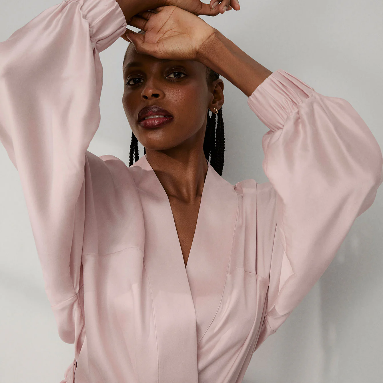Washable Silk Robe - Image 4