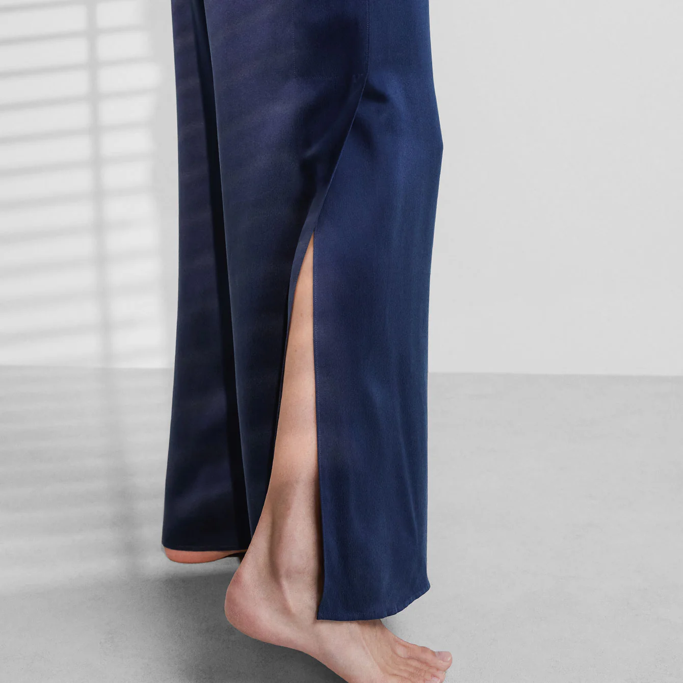 Washable Silk Tee Pant Set - Image 5