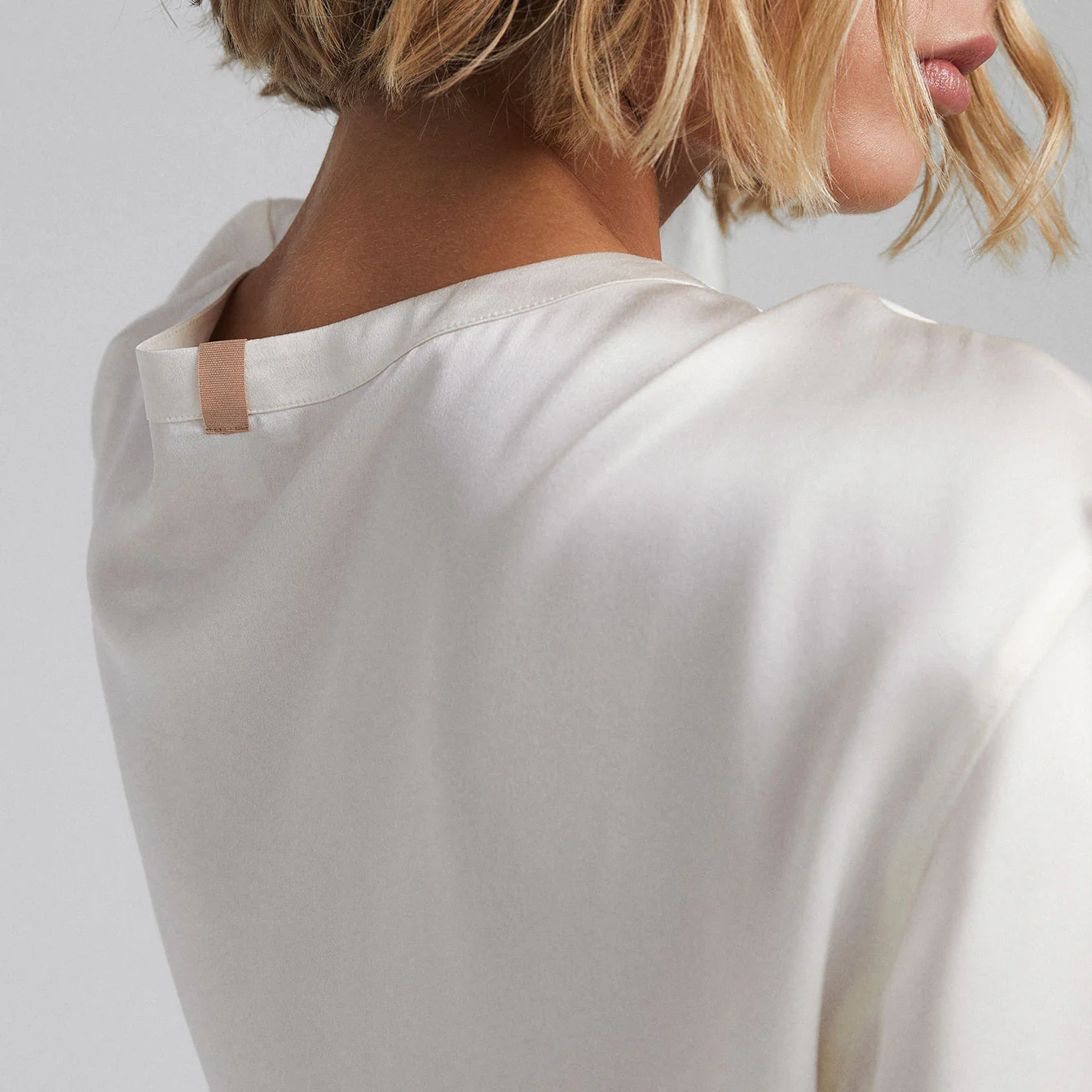 Washable Silk Tee Short Set - Image 5